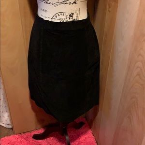 Vintage Suede mini skirt